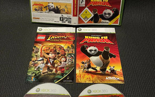 LEGO Indiana Jones The Original Adventures + Kung FXBOX 360