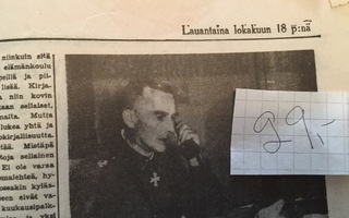 Suomen Sosialidemokraatit lehdestä sivuja vuodelta1941