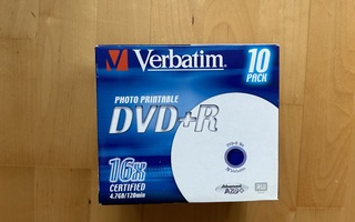 Verbatim Photo printable DVD+R ( 4,7 GB / 120 min ) 10 kpl