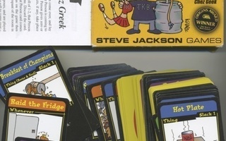 CHEZ GREEK – Steve Jacksonin korttipeli englanniksi 2002