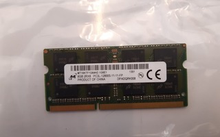 1 kpl 8Gb DDR3L So-Dimm 1600Mhz PC3L-12800