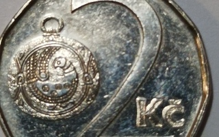 2 korunaa ; Tsekkoslovakia