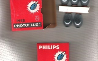 Philips, Photoflux, PF5B, kaksi rasiaa.