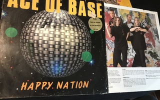 Ace of Base Happy Nation Lp 1992 Mega