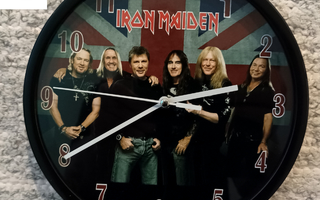 IRON MAIDEN Seinäkello 2 ERI mallia