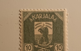 Karjala 10p.Postituore