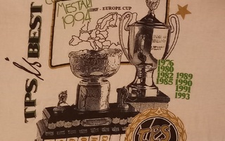 TPS Euroopan mestari 1994 t-paita