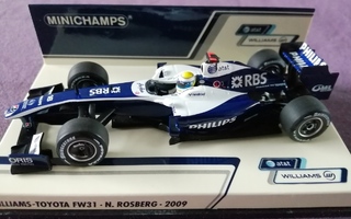 Williams Toyota FW31 N. Rosberg 1/43
