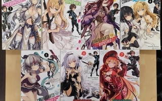 Combatants Will be Dispatched 1-7 manga Light Novel sarja