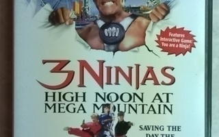 3 Ninjaa Pistää Tuulemaan DVD