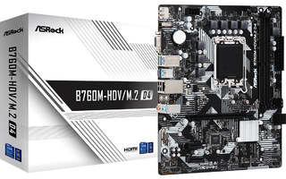 Asrock B760M-HDV/M.2 D4 Intel B760 LGA 1700 micr