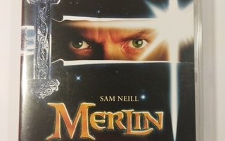 (SL) DVD) Merlin (1998) Sam Neill. Rutger Hauer