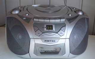 RADIO - CD - KASETTISOITIN, FINTEC