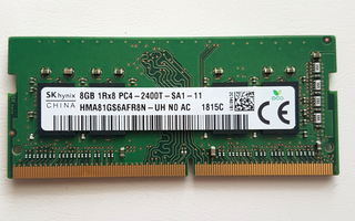 8 GB DDR4 2400T SK Hynix SO-DIMM muisti