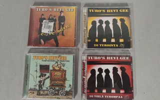 Turo's Hevi Gee  CD-levyt  4kpl