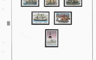 Ahvenanmaa postimerkit 1988 postituoreet
