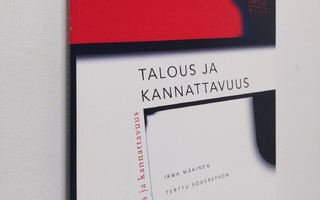 Irma Mäkinen : Talous ja kannattavuus