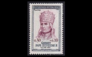 Ranska 1479 ** Papst Silvester II (1964)