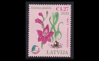 Latvia 1131 ** Luontorahasto kukka (2021)