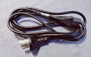 Power cord, sähkökaapeli C13 - Type I