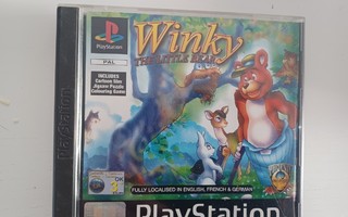 PS1 - Winky The Little Bear ( CIB ) Kevät ALE!