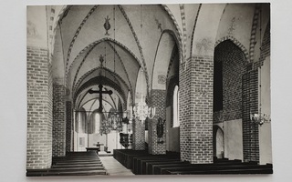 Vanha postikortti – Nousiainen – Piispa Henrikin kirkko