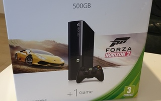 XBOX 360 E "UUDENVEROINEN"