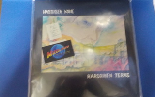 HASSISEN KONE - HARSOINEN TERÄS - M-/EX+ LP