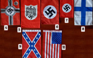 Saksan sodan ajan lippuja + Suomi, USA, Etelävaltiot