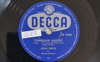 Savikiekko 1956 - Juha Eirto - Decca SD 5368