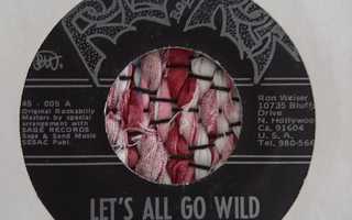 WHITEY PULLEN - Let's All Go Wild 7"