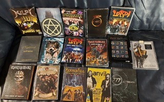 DVD METAL, PUNK, ROCK, POP