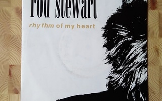 Rod Steward 7 " vinyylisingle Rhythm of my heart