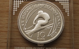 Italy 2005 ,10 Euro, Hopea - Torino Olympic Winter Games