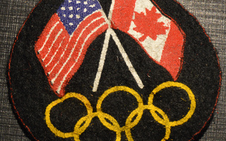 Yhdysvallat ja Kanada olympia kangasmerkki