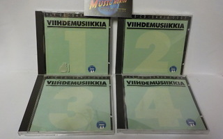 YLE CD-SARJA - VIIHDEMUSIIKKIA OSA  2, 3 & 4 CD