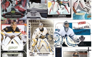 8 x SUOMI NHL MV:T mm. KIPRUSOFF, NIEMI, LANKINEN......