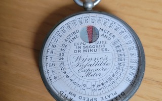 Valotusmittari - Wynne's Infallible Exposure Meter