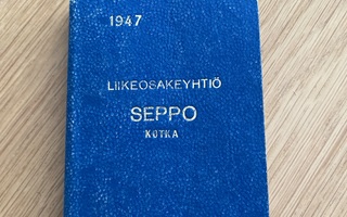 Liikeoy Seppo Kotka almanakka 1947/77-v