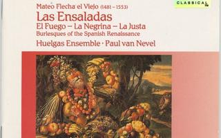 FLECHA / HUELGAS Ens: Las Ensaladas – Burlesques - CD 1991