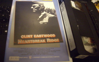 VHS : Heartbreak Ridge ( Clint Eastwood ) Sis.postikulut