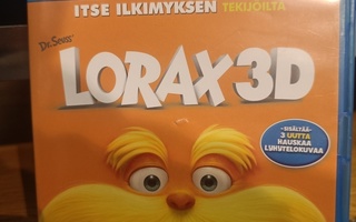 Dr. Seussin Lorax (2012) Blu-ray 3D + Blu-ray Suomijulkaisu