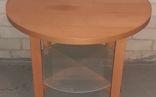 Pieni pyöreä kahvipöytä sivupöytä sohvapöytä