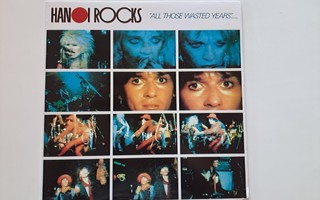 Hanoi Rocks All those wasted years LP (tupla)