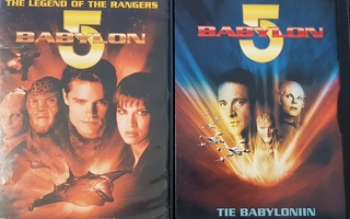 Babylon 5 Tie Babyloniin +  the Legend of the rangers  -DVD
