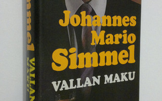 Johannes Mario Simmel : Vallan maku