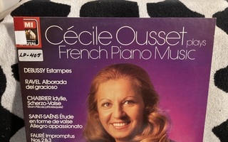 Cécile Ousset – Plays French Piano Music LP