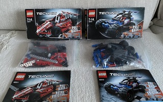 Lego 42010 ja 42011