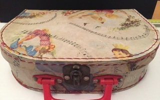 1950 luvulta vintage käsilaukku musiikki laukku antiikki