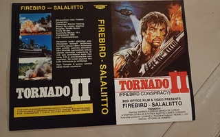 Tornado II - firebird-salaliitto VHS kansipaperi/ kansilehti